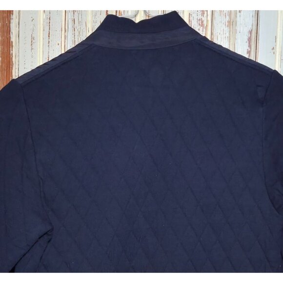 Ted Baker London Quilted Jacket Kartel Size 4 (UK Large) Navy & Gray - Picture 10 of 10